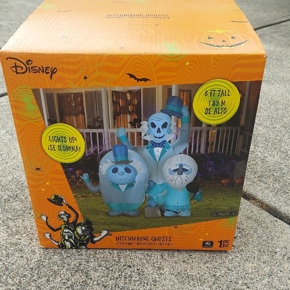 Disney Blue and White Ghost Trio Inflatable